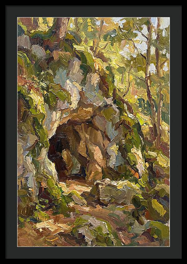 Cave Entrance In Nature