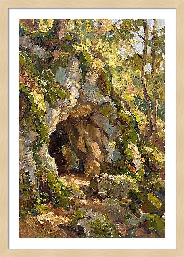 Cave Entrance In Nature