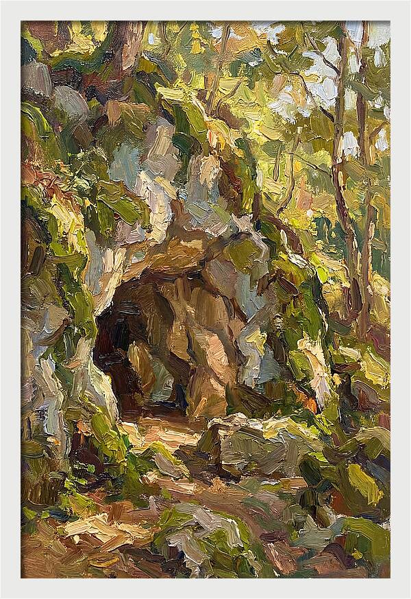 Cave Entrance In Nature