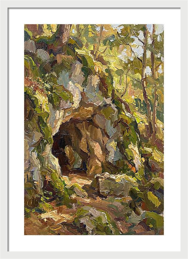 Cave Entrance In Nature