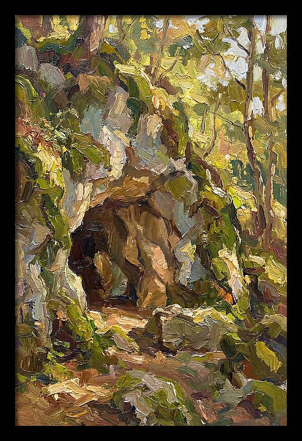 Cave Entrance In Nature