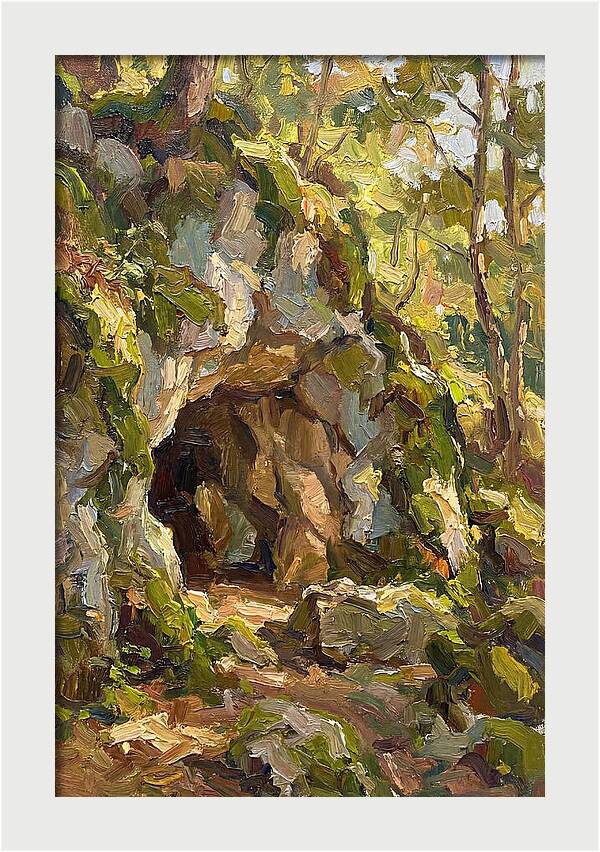 Cave Entrance In Nature