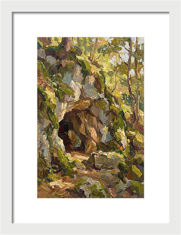 Cave Entrance In Nature