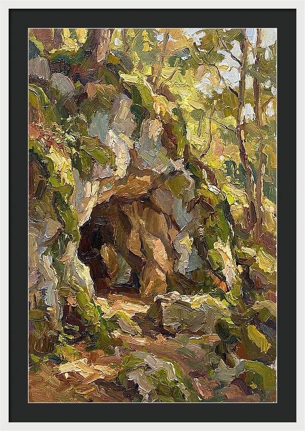 Cave Entrance In Nature
