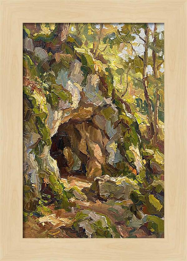 Cave Entrance In Nature