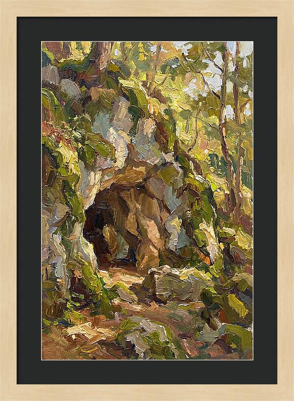 Cave Entrance In Nature