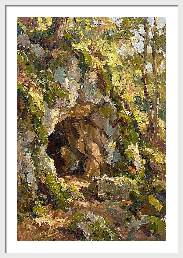 Cave Entrance In Nature