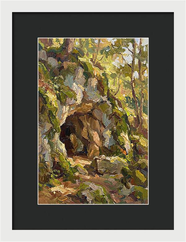 Cave Entrance In Nature