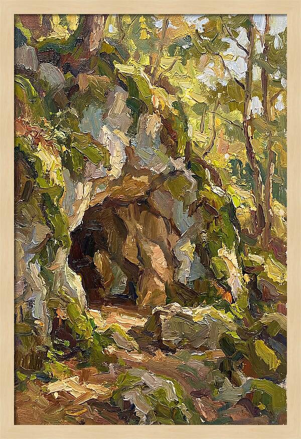 Cave Entrance In Nature