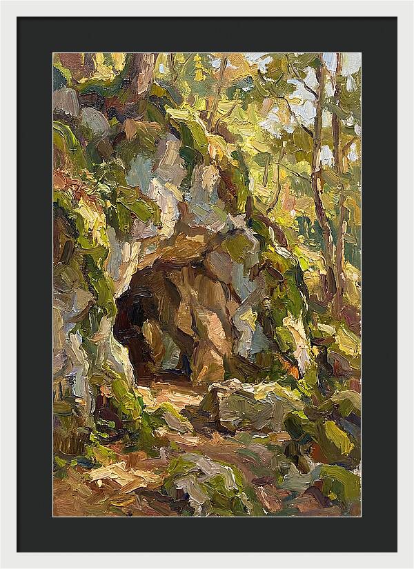 Cave Entrance In Nature