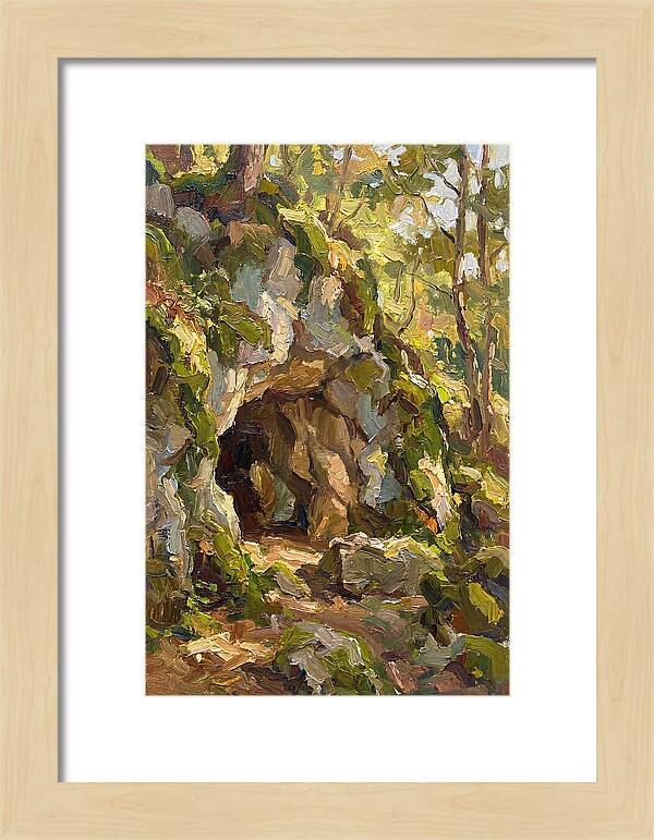 Cave Entrance In Nature