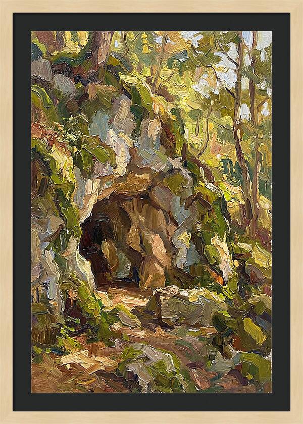 Cave Entrance In Nature