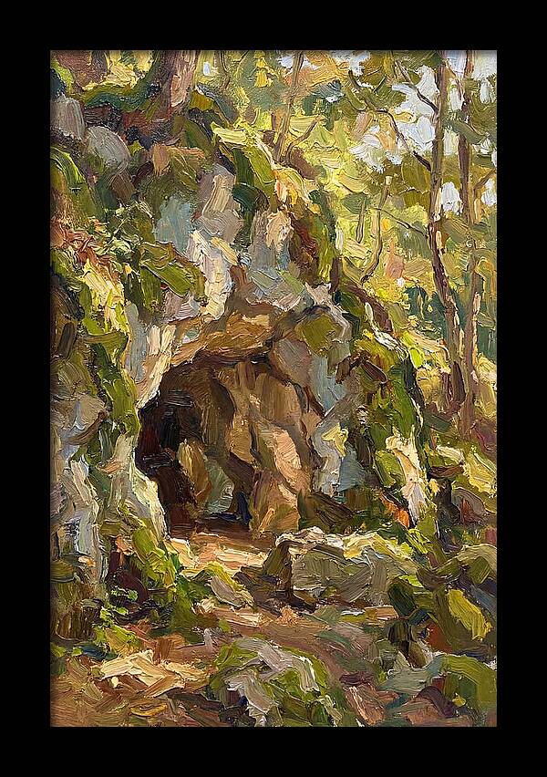Cave Entrance In Nature