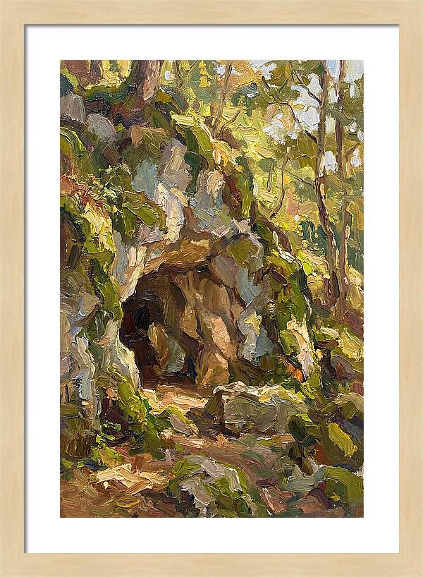 Cave Entrance In Nature