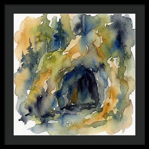 Cave Entrance Watercolor