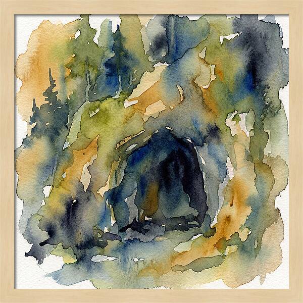 Cave Entrance Watercolor