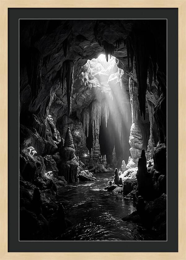 Cave Light And Shadows
