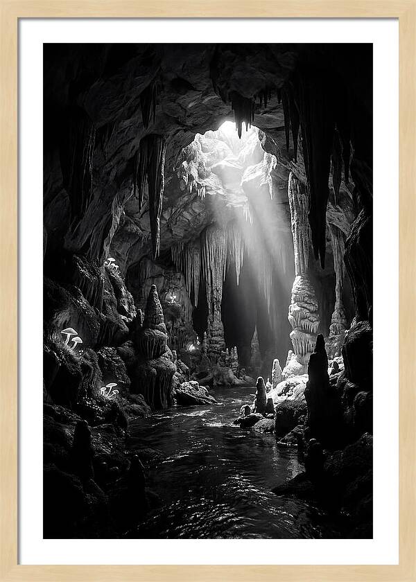 Cave Light And Shadows