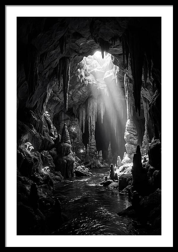 Cave Light And Shadows