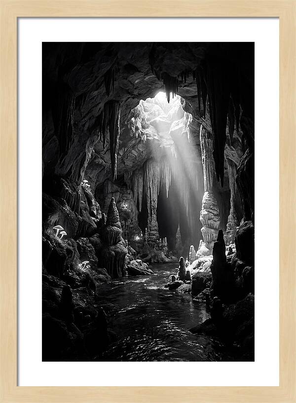 Cave Light And Shadows