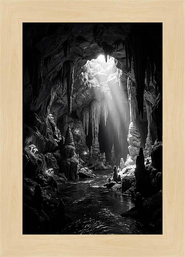 Cave Light And Shadows