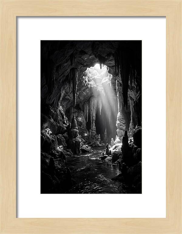 Cave Light And Shadows