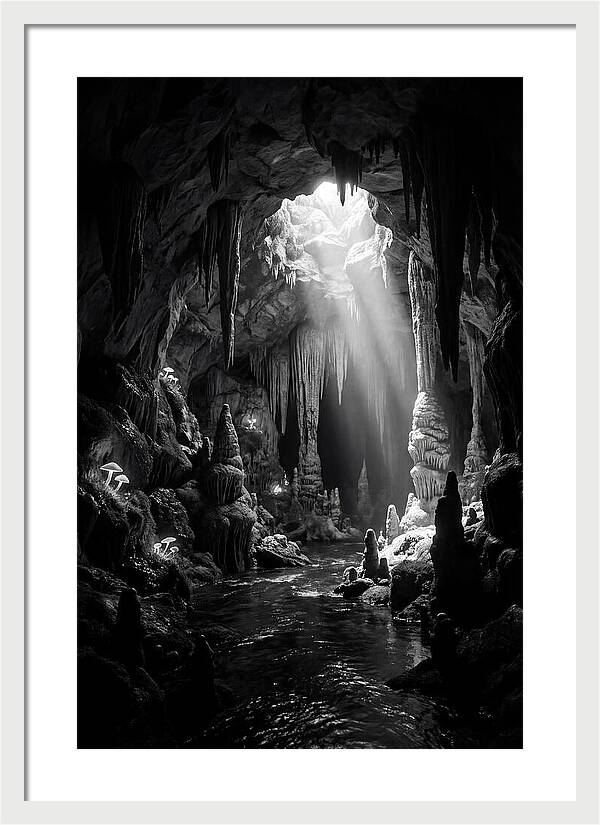 Cave Light And Shadows