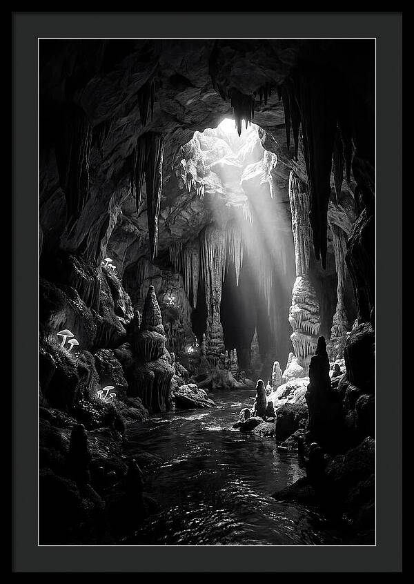 Cave Light And Shadows