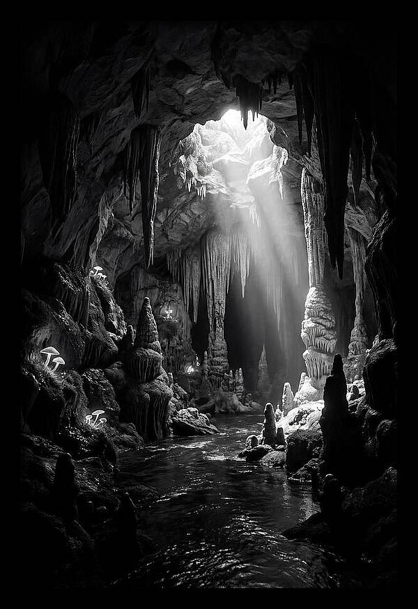Cave Light And Shadows