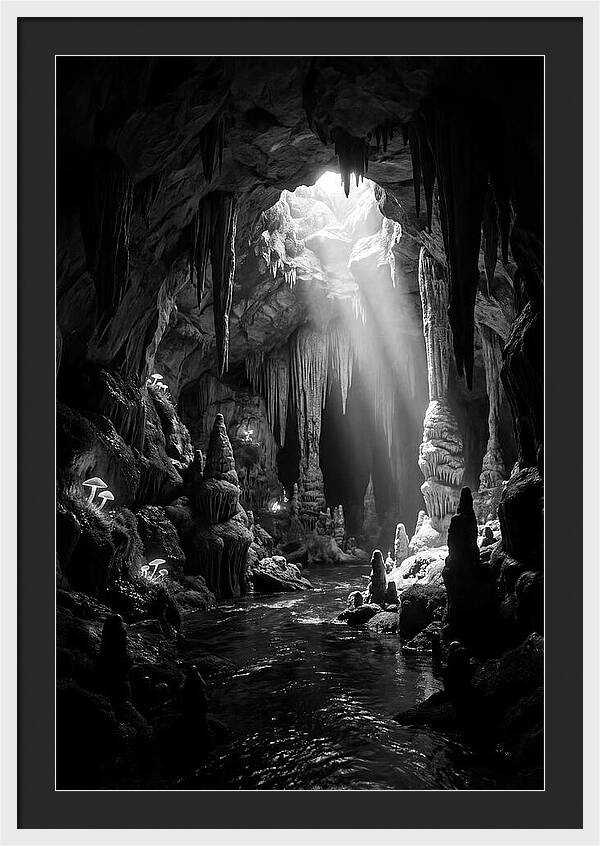 Cave Light And Shadows