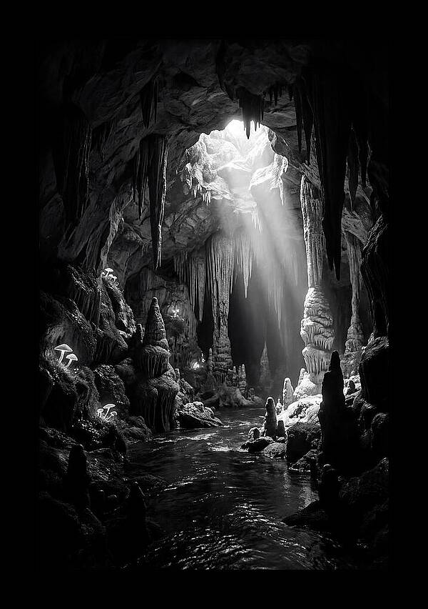 Cave Light And Shadows