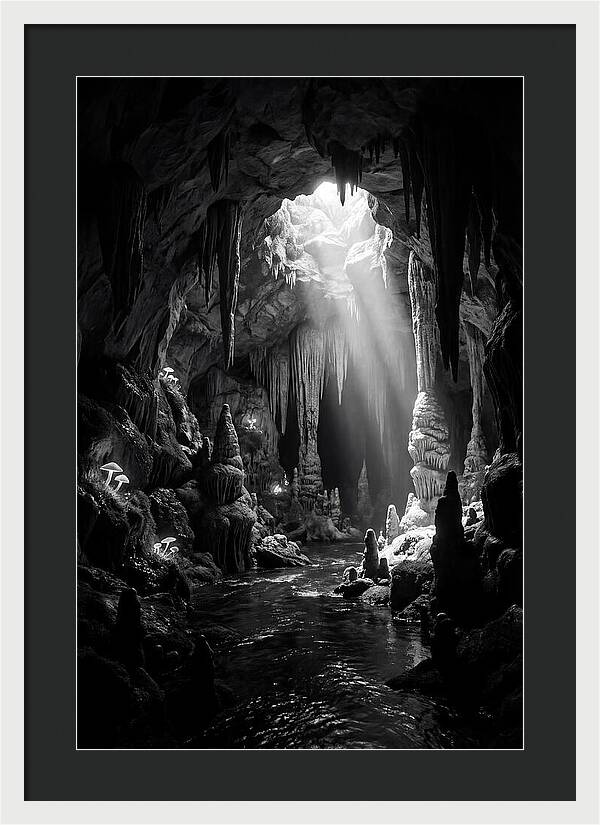 Cave Light And Shadows