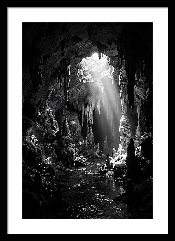 Cave Light And Shadows