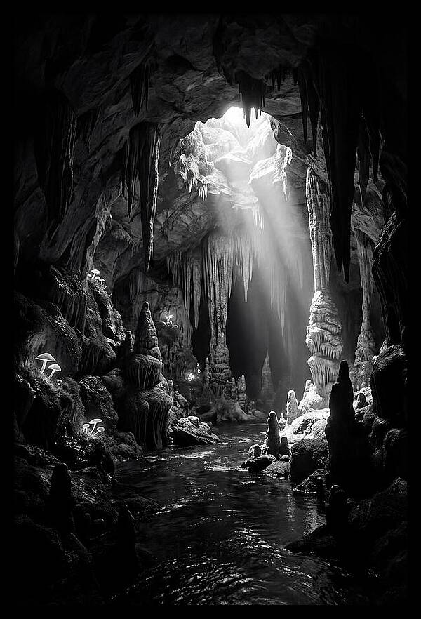 Cave Light And Shadows