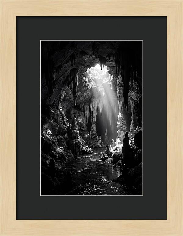 Cave Light And Shadows
