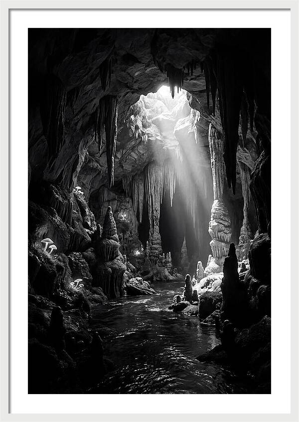 Cave Light And Shadows
