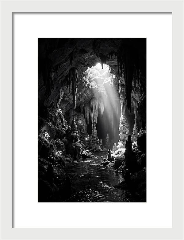 Cave Light And Shadows