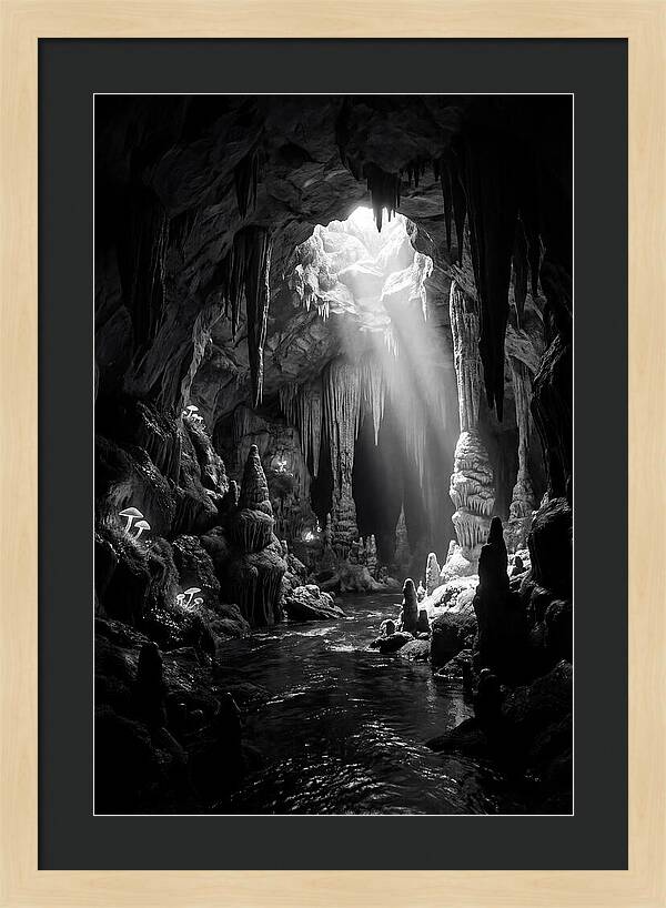 Cave Light And Shadows