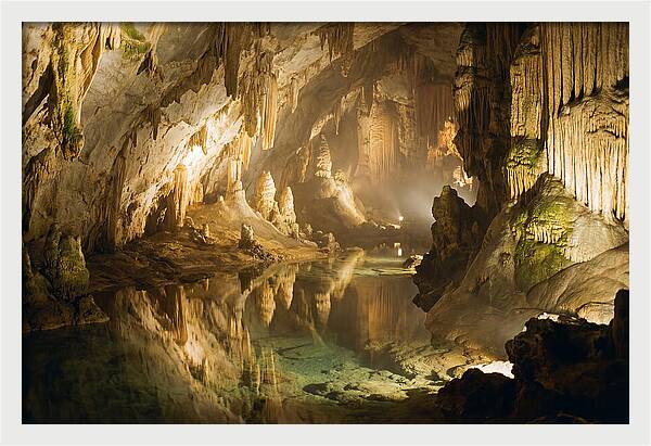 Cave Vista Of Waitomo Caves