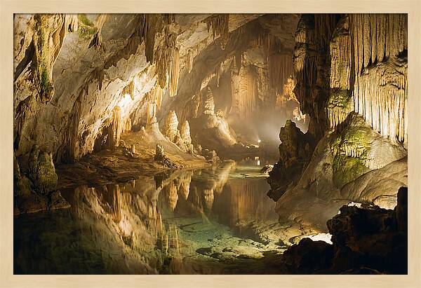 Cave Vista Of Waitomo Caves