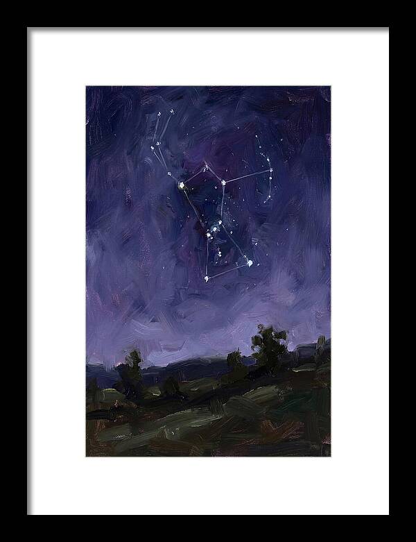 Celestial Constellation Nightscape