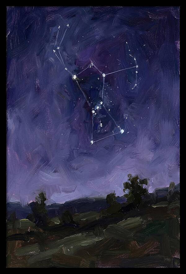 Celestial Constellation Nightscape