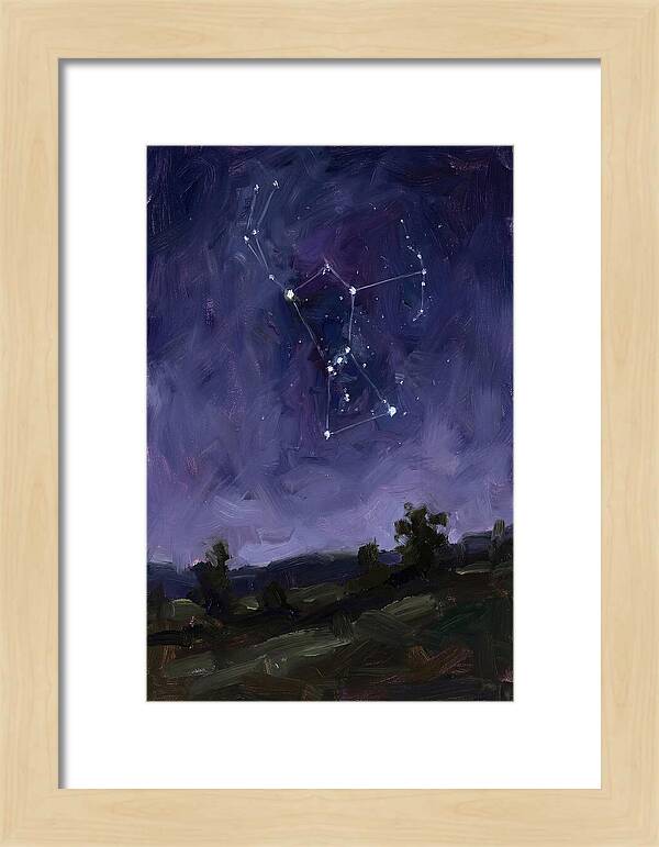 Celestial Constellation Nightscape