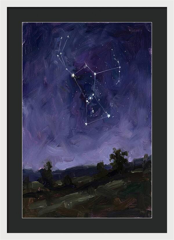 Celestial Constellation Nightscape