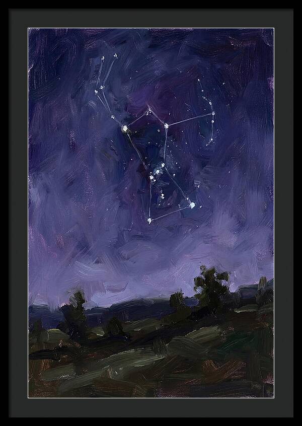 Celestial Constellation Nightscape