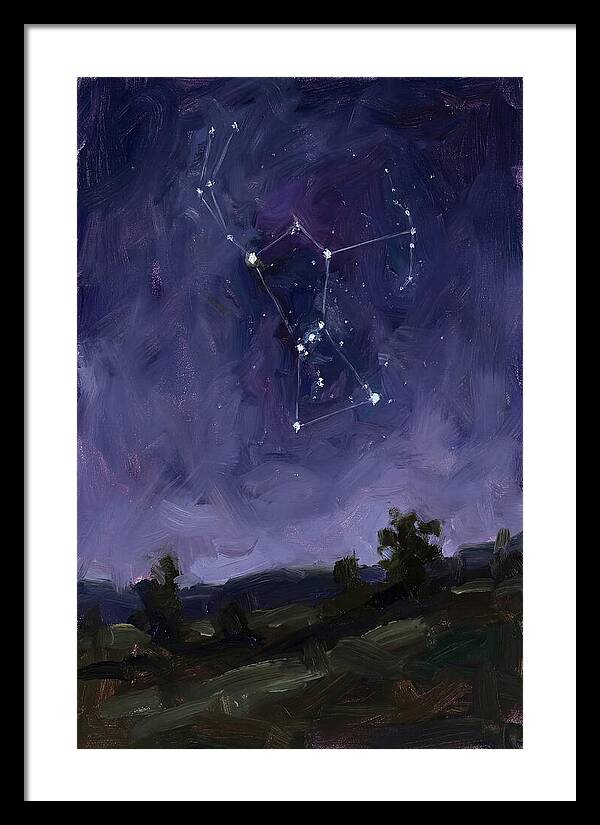 Celestial Constellation Nightscape