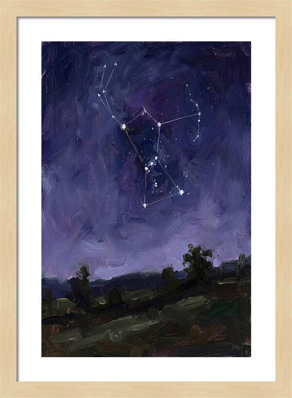 Celestial Constellation Nightscape