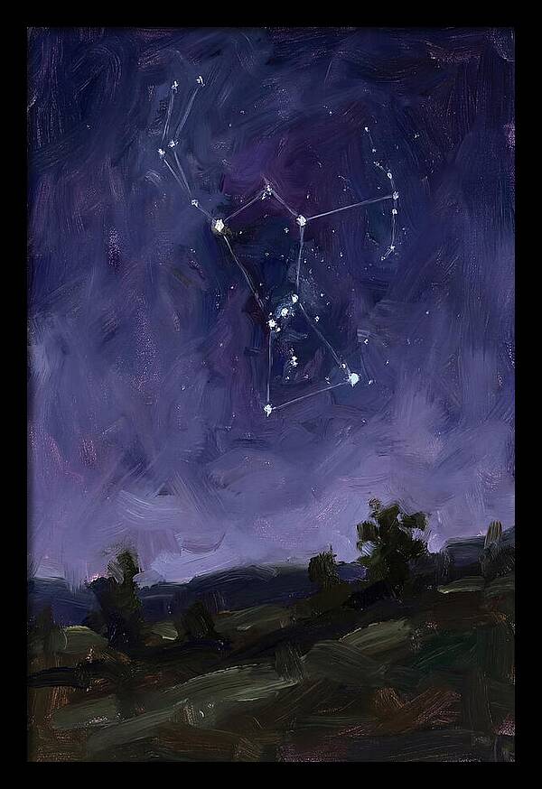 Celestial Constellation Nightscape