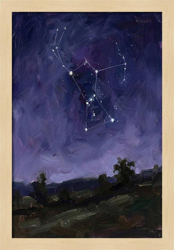 Celestial Constellation Nightscape