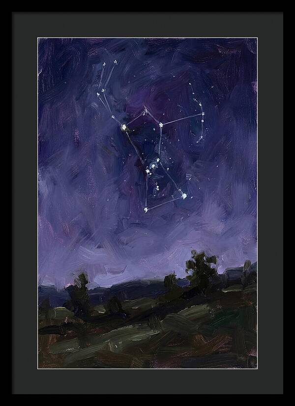 Celestial Constellation Nightscape